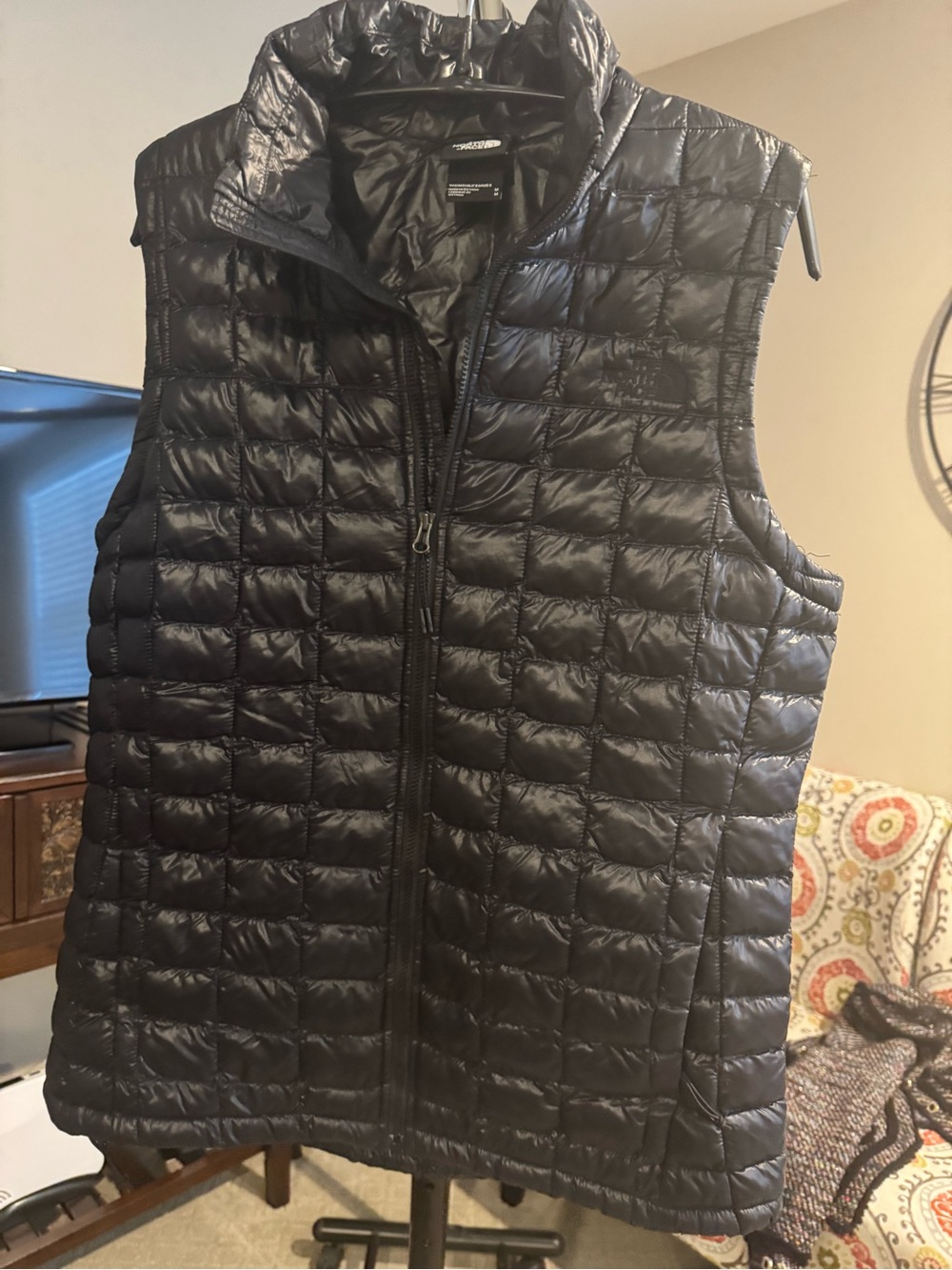 The North Face Women’s Black Quilted Insulated Vest